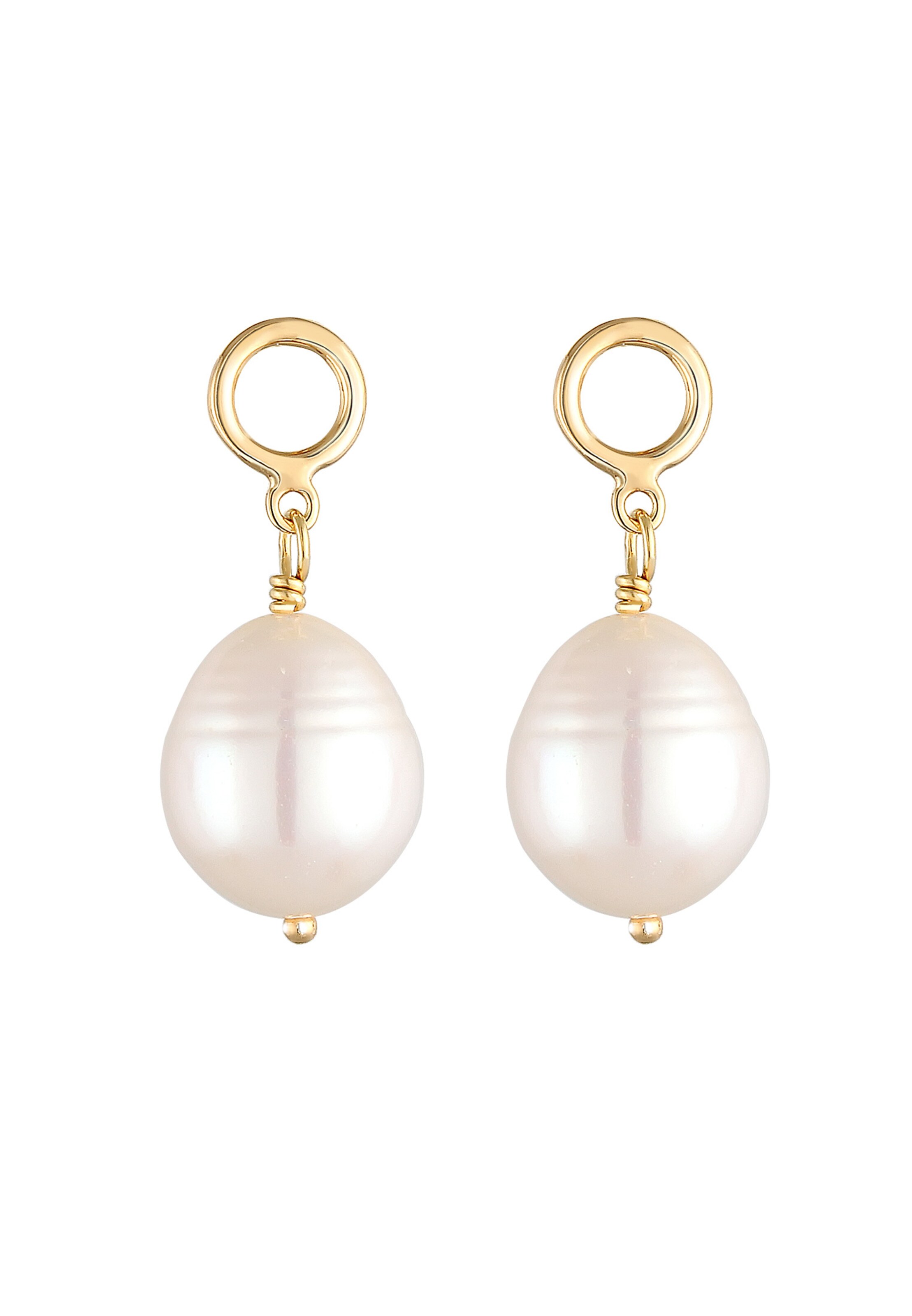 Boucles d'oreilles 'Geo' ELLI en or : devant