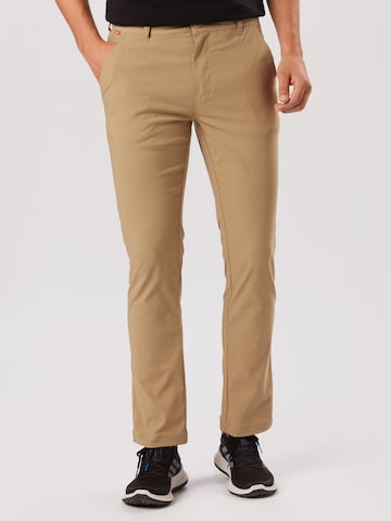 Slimfit Pantaloni outdoor 'Santos' de la CRAGHOPPERS pe bej: față