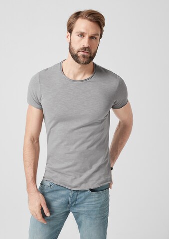 QS T-Shirt in Grau: predná strana