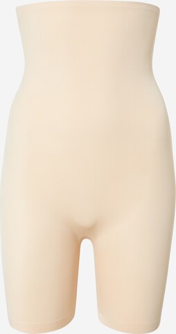 MAGIC Bodyfashion - Pantalón moldeador 'Luxury Bermuda' en beige: frente
