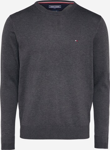 Pull-over TOMMY HILFIGER en gris : devant