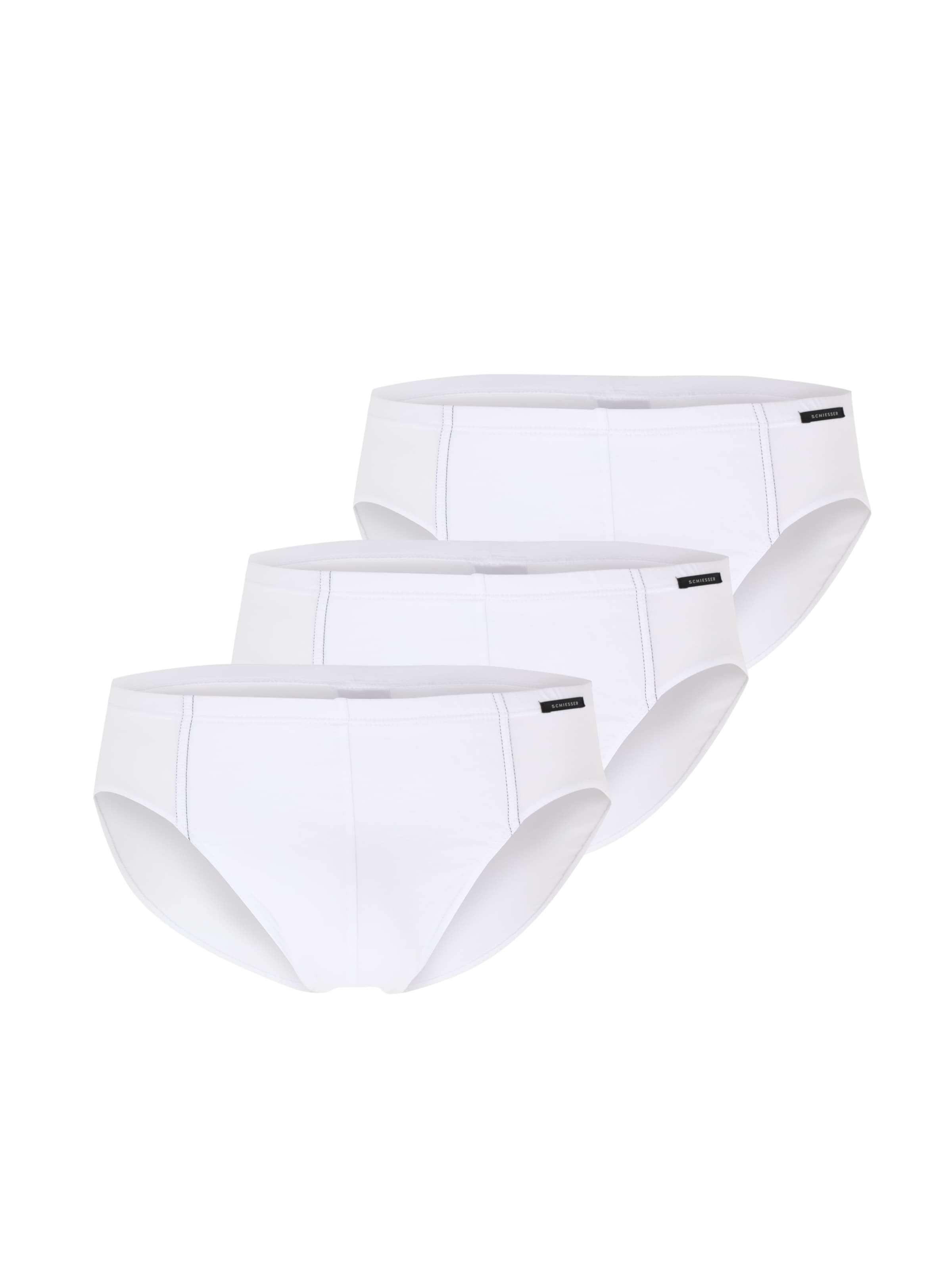 SCHIESSER Slip 'Supermini' in Weiß: Vorderseite