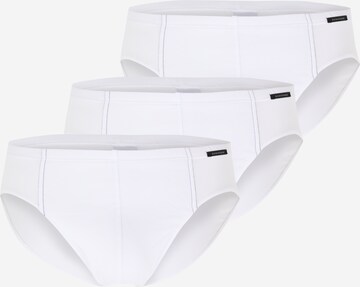 Slip 'Supermini' di SCHIESSER in bianco: frontale