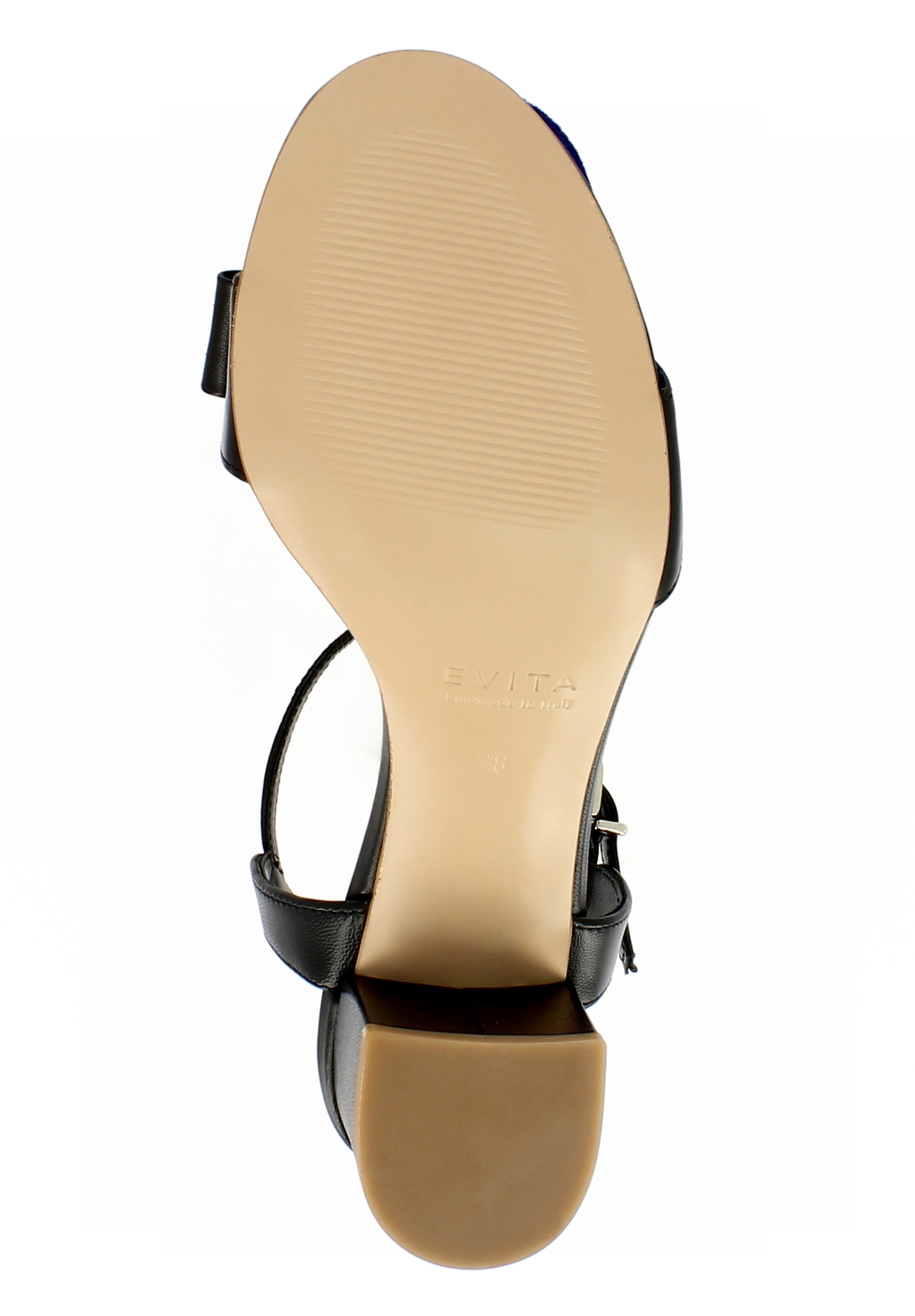 EVITA Sandalen met riem 'Mariella' in Zwart