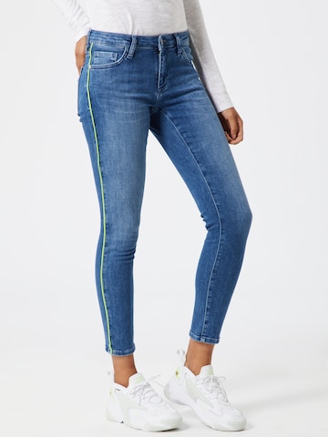 Rich & Royal Skinny Jeans in Blue: front