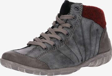 Bottines à lacets Rieker en gris