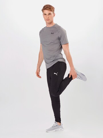 PUMA Slimfit Sporthose in Schwarz