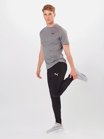 PUMA Slimfit Športne hlače | črna barva