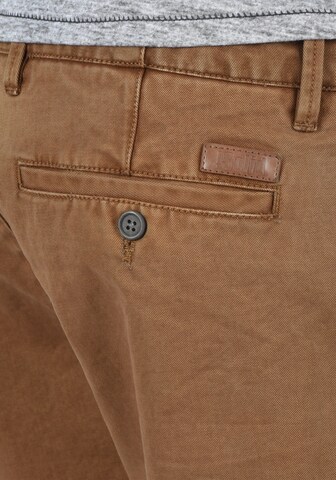 !Solid Regular Chino trousers 'Pinhel' in Brown