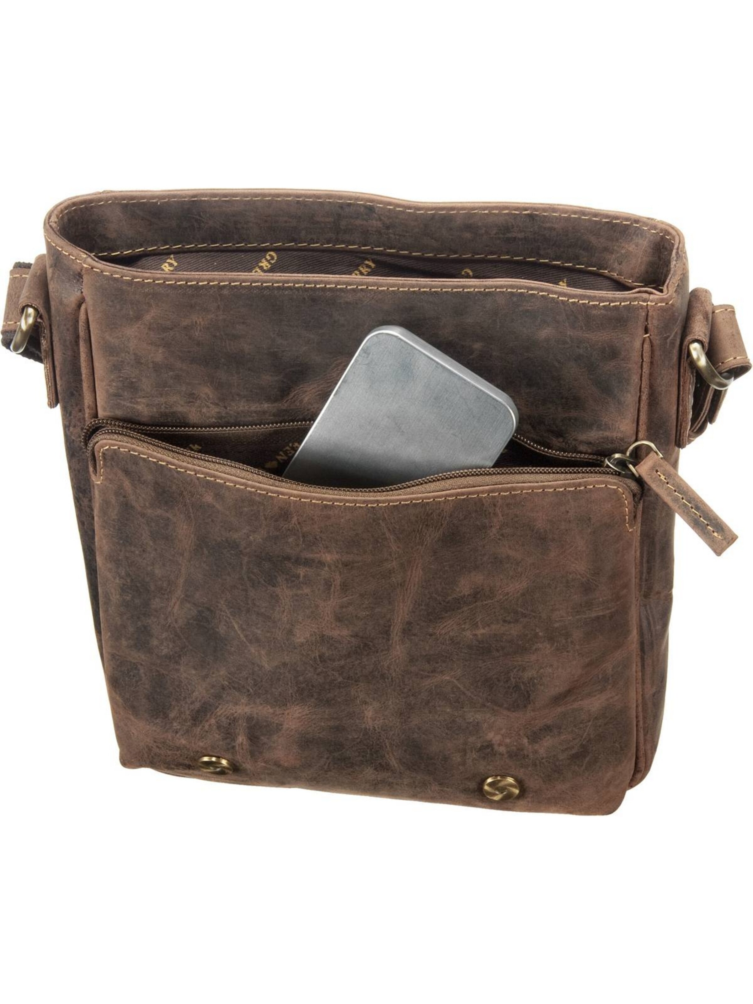 Sac à bandoulière GREENBURRY en marron