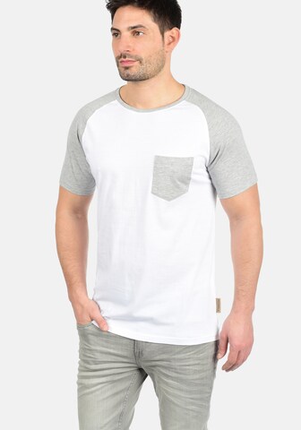 INDICODE JEANS Shirt 'Gresham' in Wit: voorkant