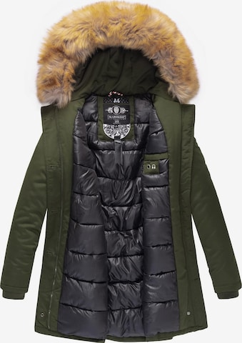 MARIKOO Winterparka 'Karmaa' in Groen