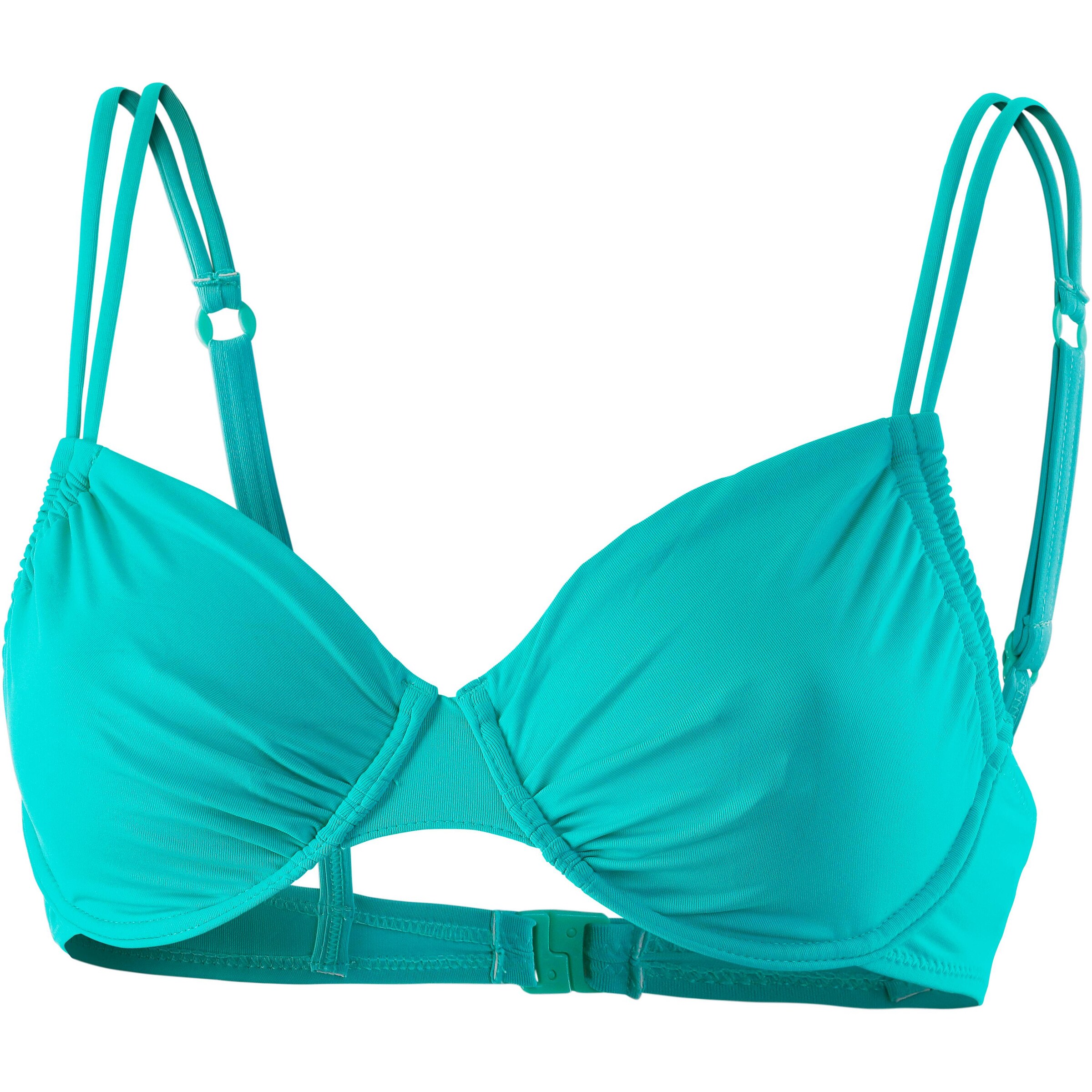 Hauts de bikini BUFFALO en bleu : devant