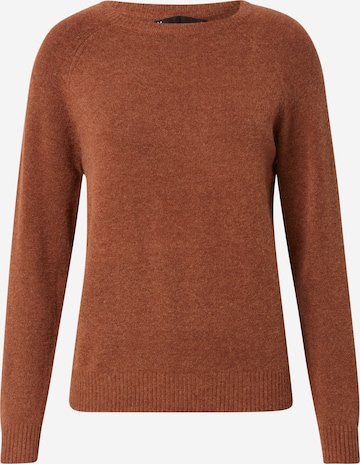 Pull-over 'LESLY' ONLY en marron : devant