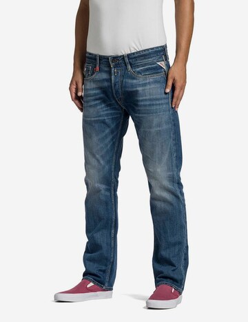 REPLAY Regular Jeans 'Newbill' in Blauw