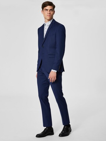 Coupe slim Veste de costume SELECTED HOMME en bleu