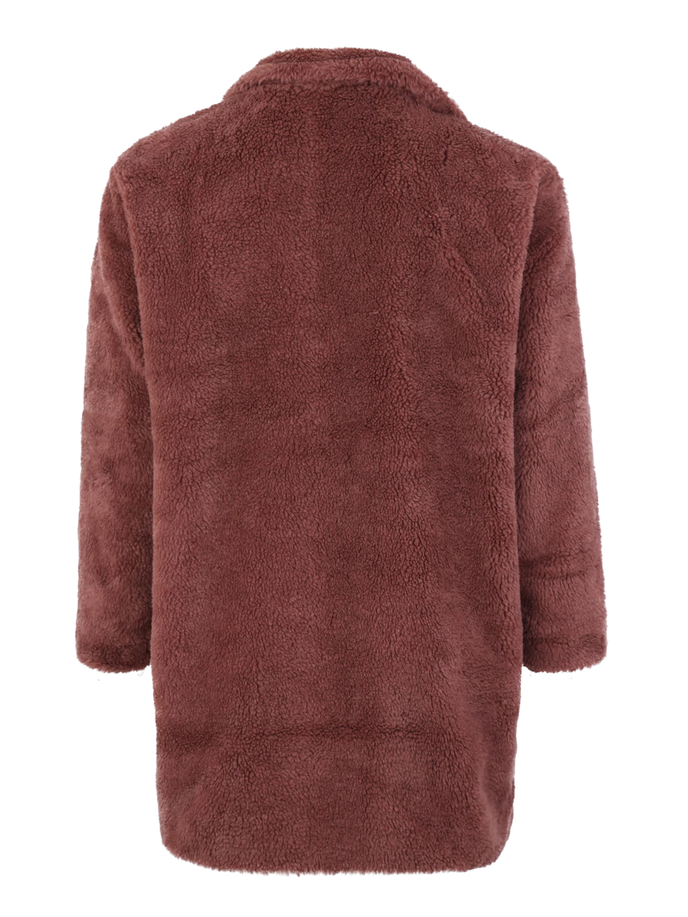 Urban Classics Ανοιξιάτικο και φθινοπωρινό παλτό 'Sherpa' σε κόκκινο