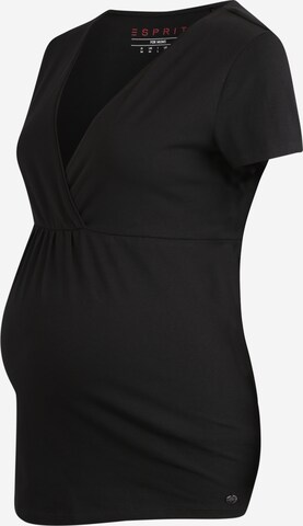 Esprit Maternity Shirt 'Nursing ss' in Black: front