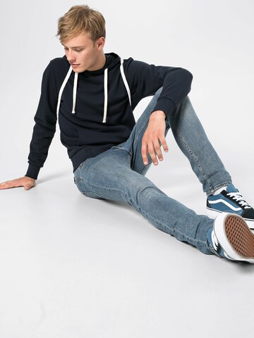 Felpa 'Holmen' di JACK & JONES in blu