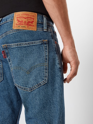 LEVI'S ® Alt kitsenev Teksapüksid '502 Taper Hi Ball', värv sinine