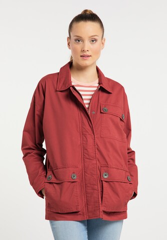 DREIMASTER Between-Season Jacket in Red: front