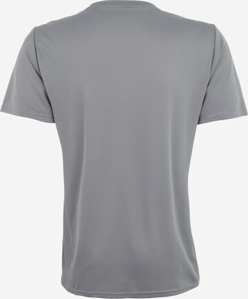 T-Shirt fonctionnel 'Response' ADIDAS PERFORMANCE en gris : derrière