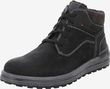 JOSEF SEIBEL Schnürboots 'Emil' in Schwarz: predná strana