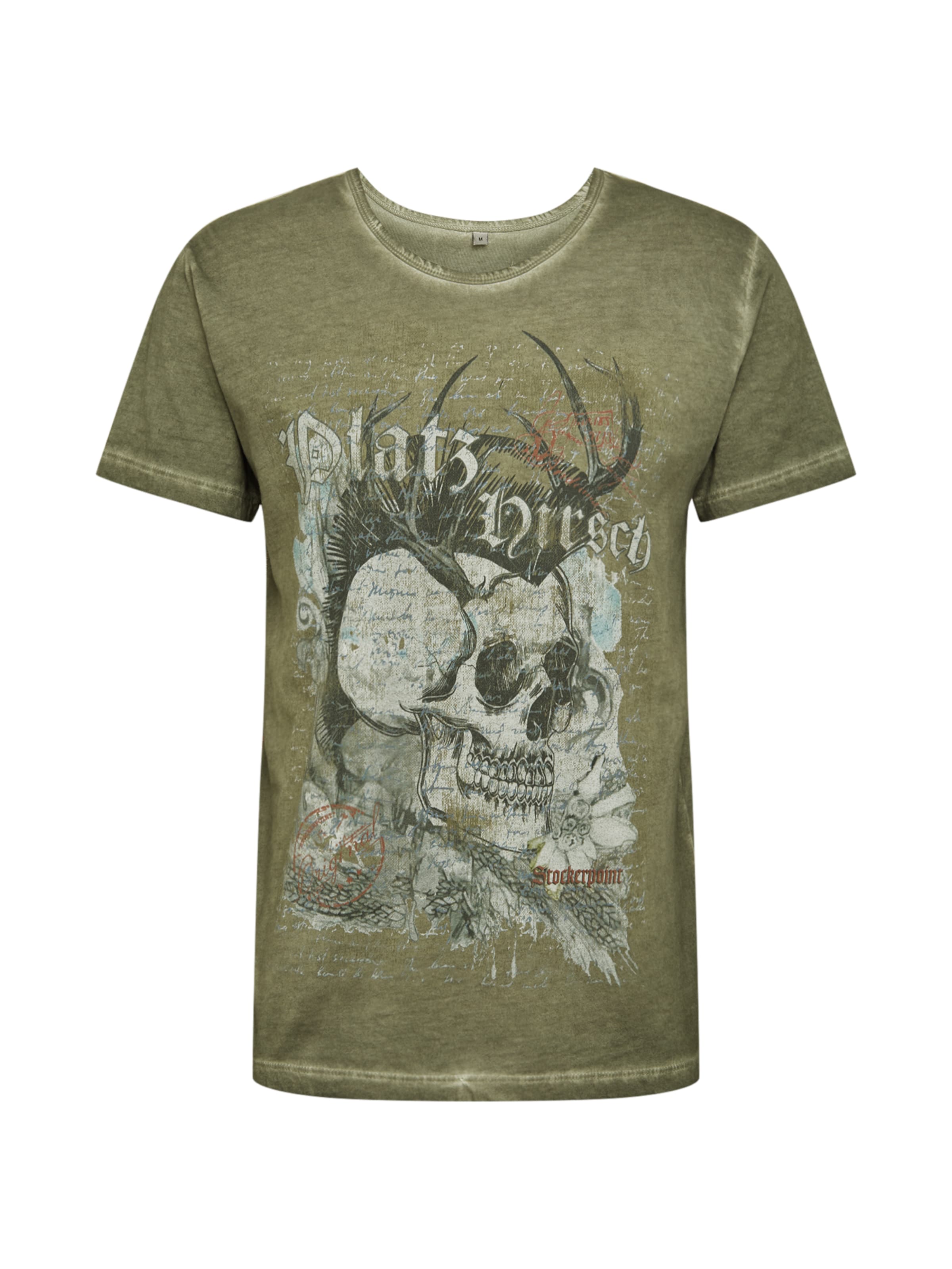 STOCKERPOINT Shirt 'Bruno' in Grün: Vorderseite