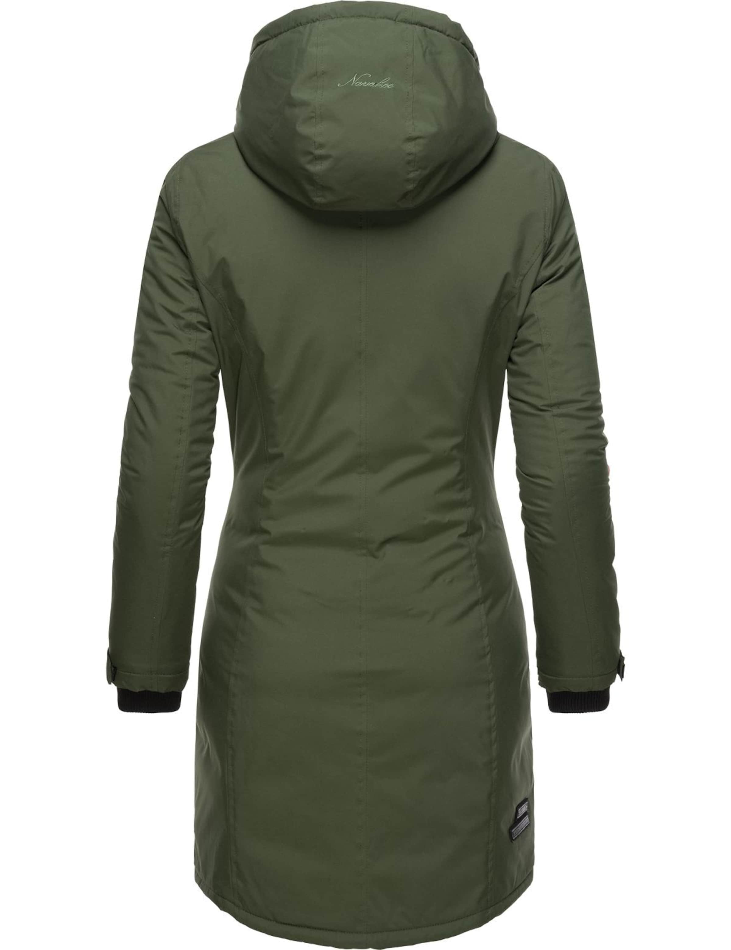 NAVAHOO Vinterkappa i grön