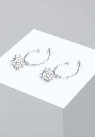 Boucles d'oreilles 'Edelweiss' ELLI en argent