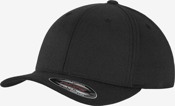 Casquette Flexfit en noir : devant