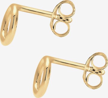 ELLI PREMIUM Earrings 'Kreis' in Gold
