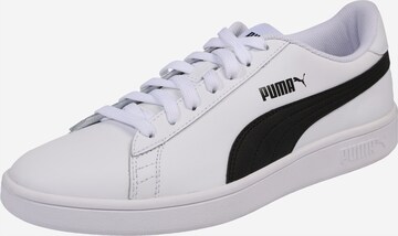 Baskets basses 'Smash V2' PUMA en blanc : devant