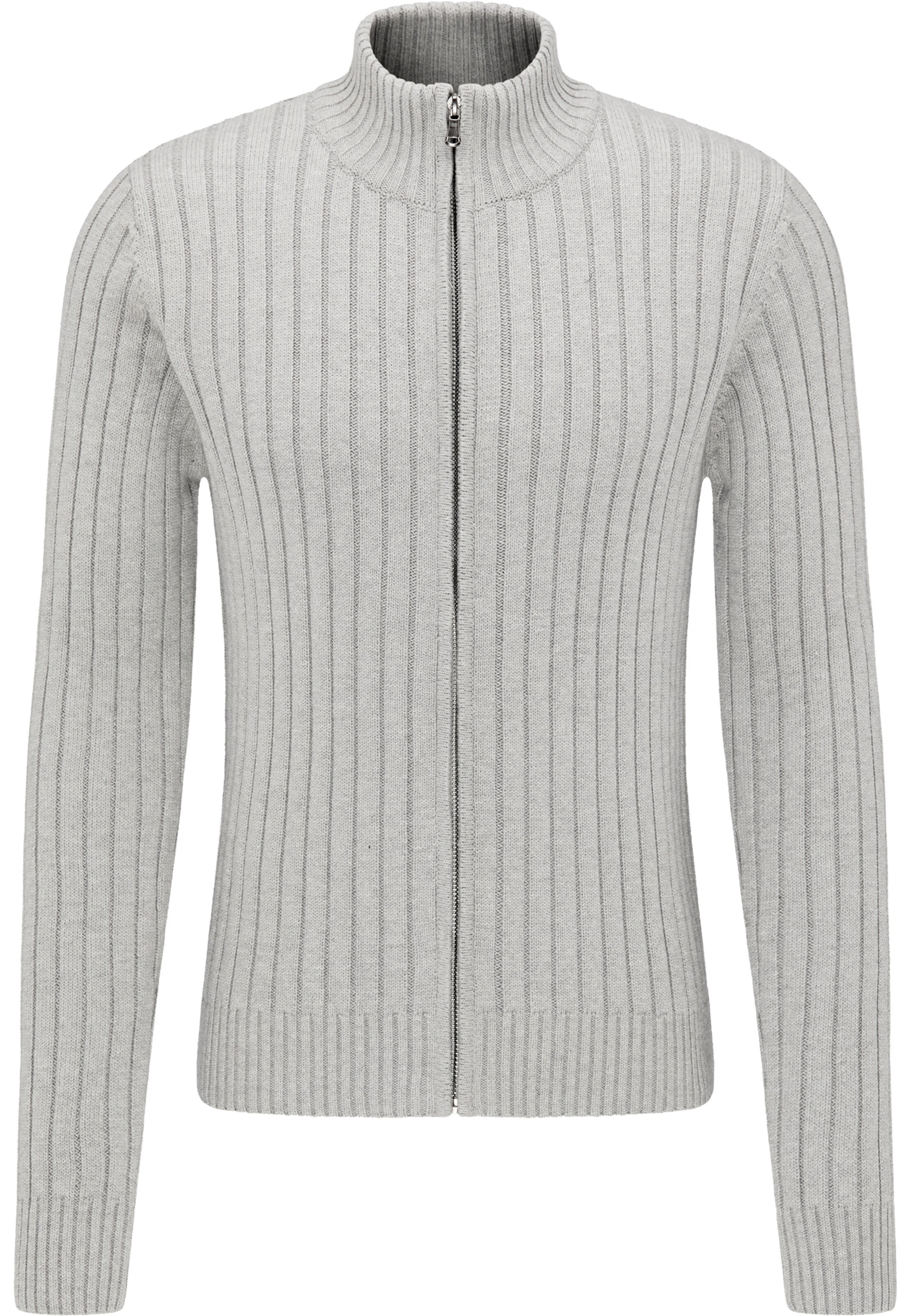 DREIMASTER - Gebreid vest in de kleur Grijs