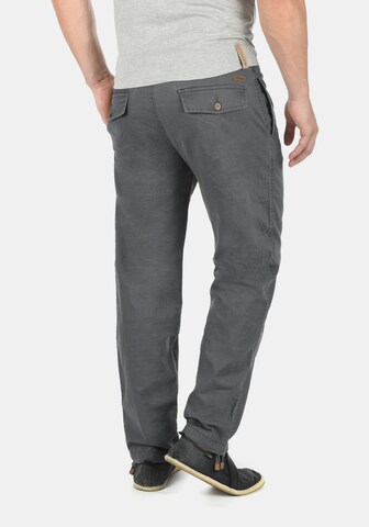 INDICODE JEANS Regular Leinenhose 'Ives' in Grau