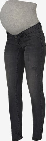 MAMALICIOUS Skinny Jeans 'Julia' in Grau: predná strana