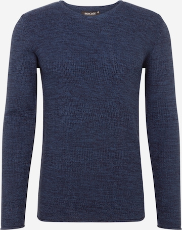 INDICODE JEANS - Regular Fit Pullover 'Christian' em azul: frente