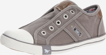 MUSTANG Slip-Ons in Grey: front