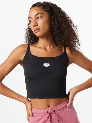 Nike Sportswear Top – černá: přední strana