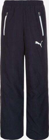 PUMA Loosefit Sportbroek in Blauw: voorkant