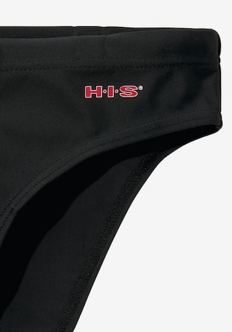 H.I.S Badehose in Schwarz