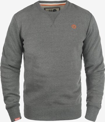 !Solid Sweatshirt 'Benn O-Neck' in Grijs: voorkant