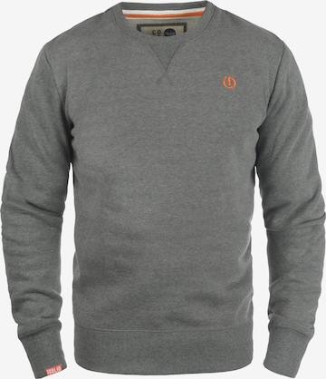 !Solid Sweatshirt 'Benn O-Neck' in Grau: predná strana