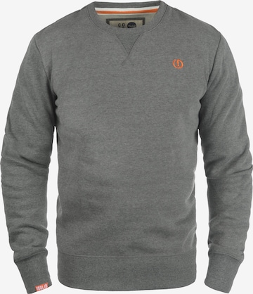 !Solid Sweatshirt 'Benn O-Neck' in Grijs: voorkant