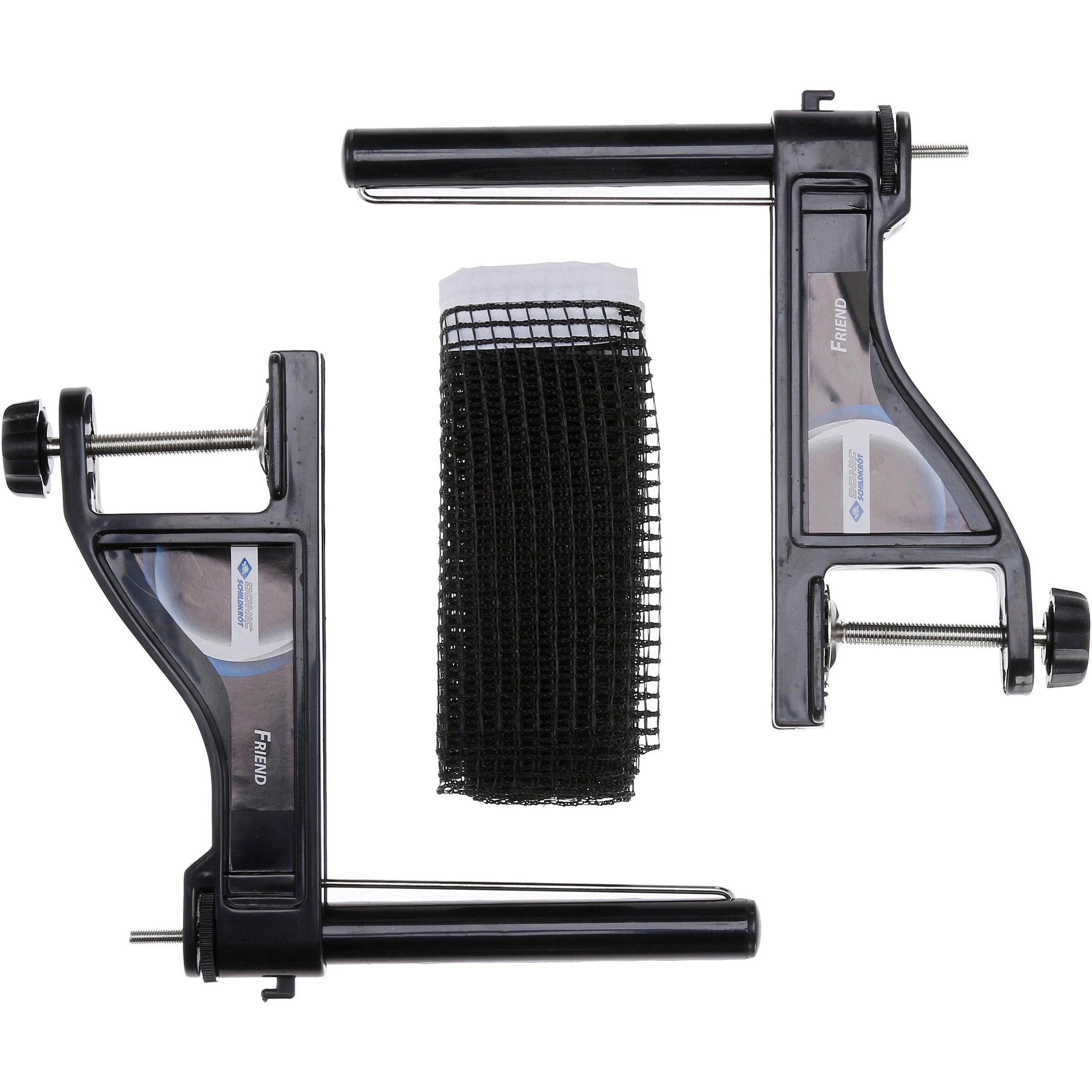 Donic-Schildkröt Netz in Schwarz: Vorderseite