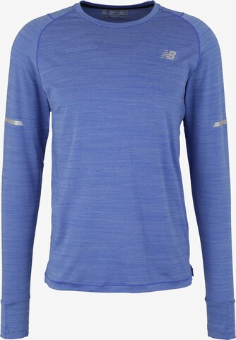 new balance Functioneel shirt in Blauw: voorkant