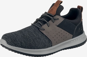 SKECHERS Sneakers laag 'Delson Camben' in Zwart: voorkant