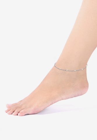 ELLI Foot Jewelry 'Perle' in Silver