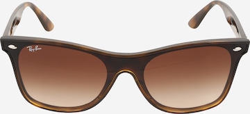 Ray-Ban Sonnenbrille 'BLAZE WAYFARER' in Braun