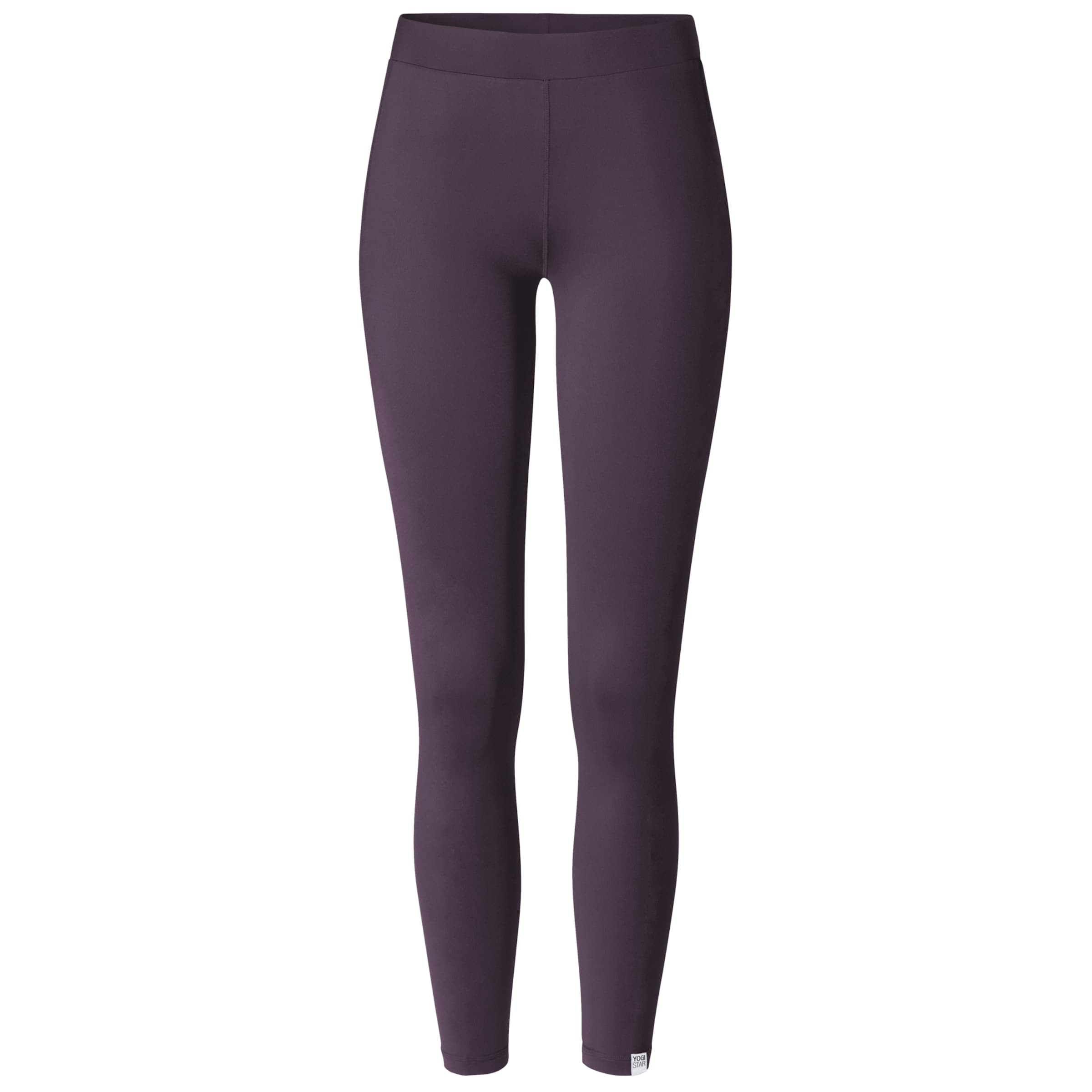 YOGISTAR.COM - Leggings 'ala' in aubergine